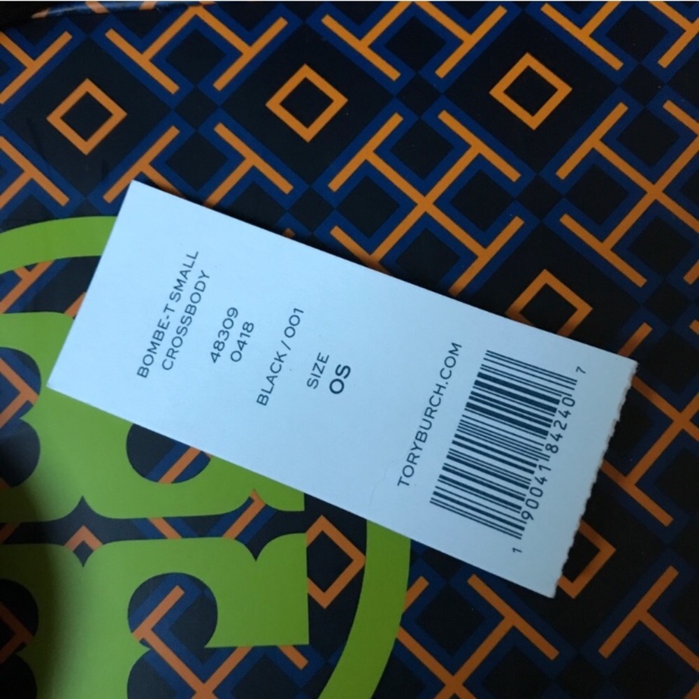 👜Tory Burch crossbody👜clutch/bombe t small/black - Picture 7 of 8